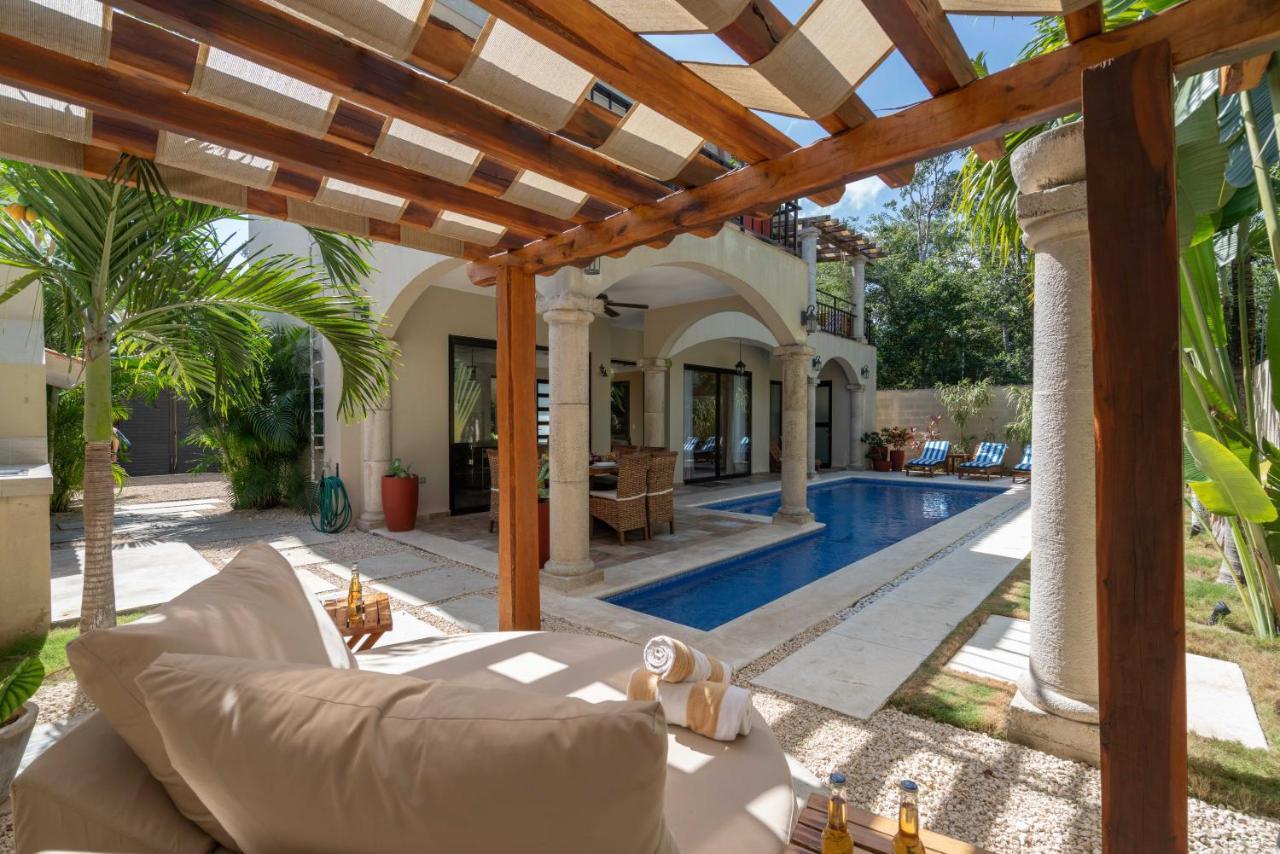 Tulum Stunning Villa For 10-Cabana-Private Pool-Parking 외부 사진