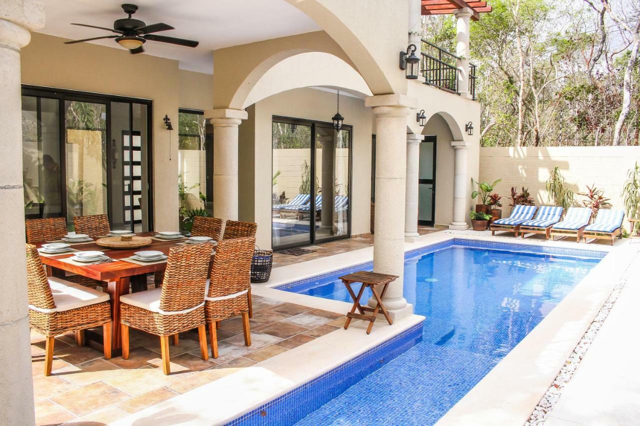 Tulum Stunning Villa For 10-Cabana-Private Pool-Parking 외부 사진